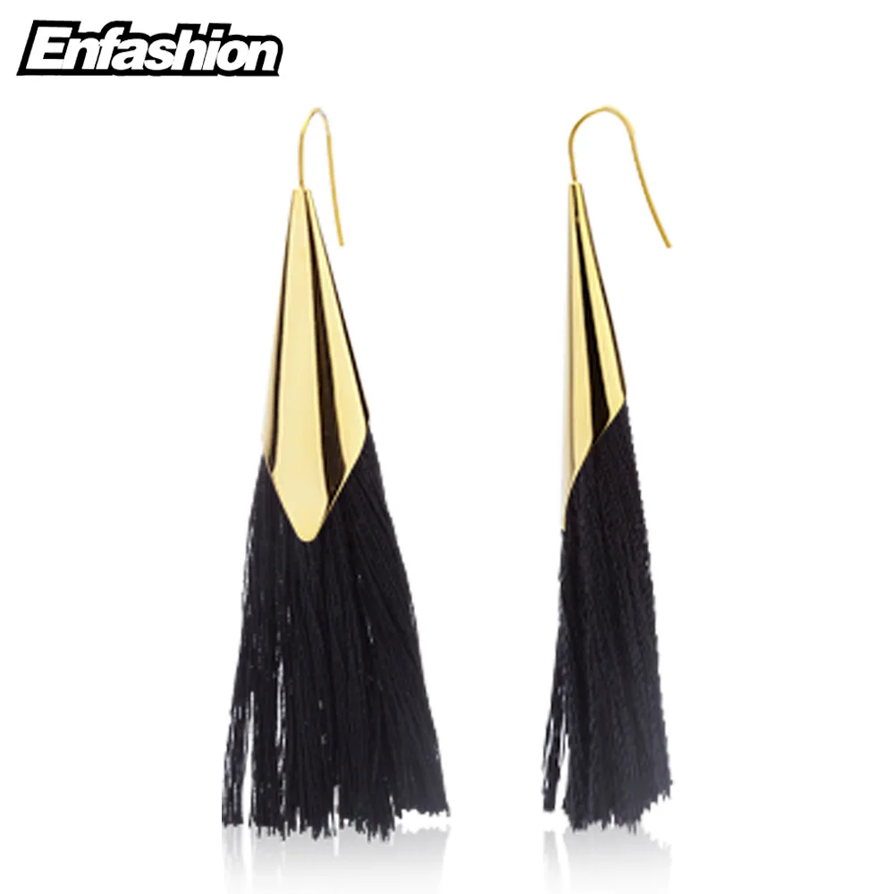 BLACK TASSELS